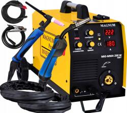 MAGNUM Hegesztőgép Magnum MIG200, alumínium, Flux, forrasztás, TIG Lift tartó (SPAWARKA MAGNUM MIG 200W RSW1)