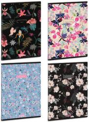 Ars Una A5 extra kapcsos füzet, szótár Flowers-mix (5521) 25 (53165213)