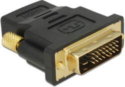 Delock DVI 24+1 tűs dugó HDMI-A aljzat adapter