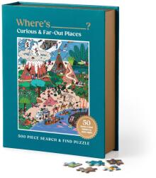 Galison - Hol van ________? Kíváncsi és távoli helyek 500 darabos kirakó (9780735382275)