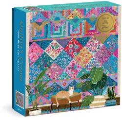 Galison - Foltvarró sarok - aranyfóliás 1000 darabos kirakó (9780735384675)