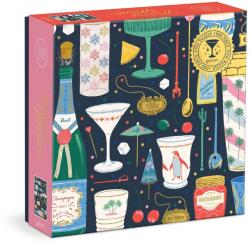 Galison - Szilveszteri Italok - aranyfóliás! 1000 darabos kirakó (9780735382602)