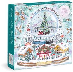 Galison - Alpesi falu - csillogó fóliás 500 darabos kirakó (9780735380141)