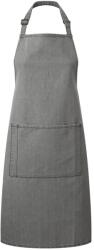 Premier Workwear Șorț de bucătărie cu cordon de gât și buzunar - Denim gri (PR154-1000339516)