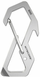 NITECORE NSH10 többfunkciós titán karabiner 49mm x 25, 5mm x 2, 8mm