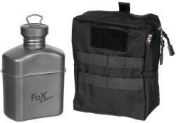 Fox Outdoor Products Terepi palack, kb. 1 L, titánium