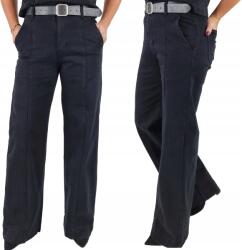 M. Sara Farmer Nadrág, széles szárú, fekete, Size 42/XL