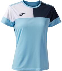 JOMA női póló Sky Blue-Navy, XS fehér|kék
