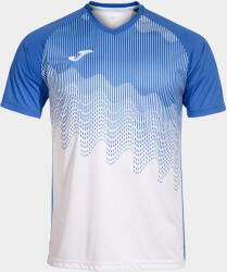 JOMA Tiger VI férfi póló White-Royal XS fehér|kék