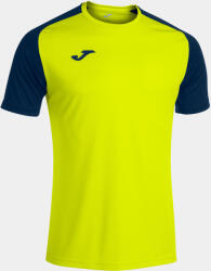 JOMA Academy IV férfi póló Fluor Yellow/Navy XS kék|sárga