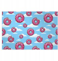  Vinyl padlószőnyeg, Édes fánkok mintás, könnyen tisztítható (010260360260000028000)