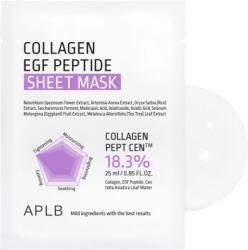 APLB Collagen EGF Peptide Sheet Mask - Hidratáló Arcmaszk 1db/25ml