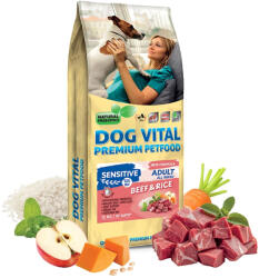DOG VITAL Dog Vital Adult Sensitive Marha és Rizs 12kg