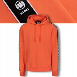 Pitbull Tape Nugget Férfi kapucnis pulóver, 280 g/m2 Tricot, jacquard lámpák, 50% pamut, spandex (125043610003)