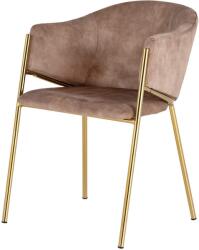 Invicta NOBLESSE bézs bársony szék