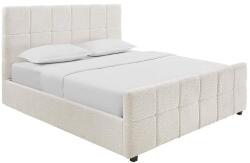 Invicta PRESTIGE bézs buklé ágy 180x200 cm