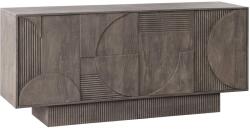 Invicta ART DECO szürke mangófa komód