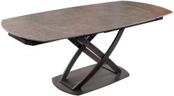 Invicta INCEPTION barna kerámia étkezőasztal 130-190 cm