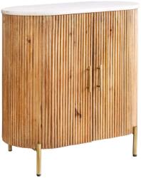 Invicta TRES CHIC fehér márvány komód 70 cm