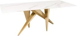 Invicta ART LIVING fehér kerámia étkezőasztal 200 cm