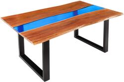 Invicta LIQUID kék akácfa étkezőasztal 160 cm