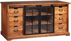 Invicta HERITAGE barna akácfa vitrin 150 cm