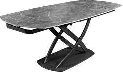 Invicta INCEPTION szürke kerámia étkezőasztal 130-190 cm