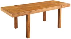 Invicta PURE barna fenyőfa étkezőasztal 120-200 cm