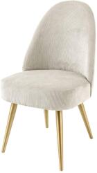 Invicta MIA CASA bézs kordbársony szék