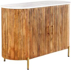 Invicta TRES CHIC fehér márvány komód 105 cm