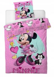 Aymax Minnie Ágyneműhuzat, 140×200cm, rózsaszín, Minnie Egér, Figaro, mikroszál (AYM-028MNN-DVM)