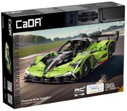 CaDA C51303W - Távirányítós Phantom Wing sportautó - 100% technic-kompatibilis építőjáték