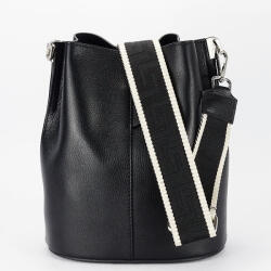 SOFILINE Geanta neagra tip sac din piele naturala 8951A 122 (8951ABLACK)