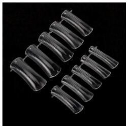  Dual Reverse Tip akrilgél clear 100 db