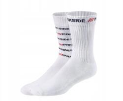  Parkside férfi sportzokni, 2 pár, Size 43-46, fehér, pamut (PARKSIDE)