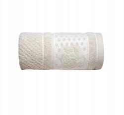 Greno Dotti törölköző, 70×130cm, krémszínű, 420 g/m2 (GRENO RĘCZNIK DOTTI)