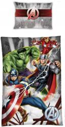 Aymax Bosszúállók Ágyneműhuzat, 140×200cm, mikroszál, Marvel, Hulk, Iron Man (AYM-045AVG-DVM)