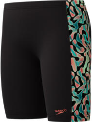 Speedo Digital Allover Panel Jammer Black / Green / Red 128cm