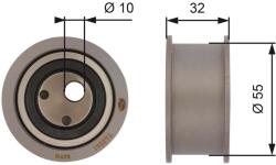 GATES feszítő, fogasszíj GATES T42041 for LADA (T42041)