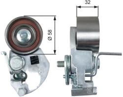 GATES feszítő, fogasszíj GATES T43133 for HYUNDAI, KIA (T43133)