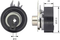 GATES feszítő, fogasszíj GATES T43046 for SEAT, SKODA, VW (T43046)