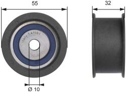 GATES Szíjtárcsa/vezetőgörgő, fogasszíj GATES T41101 for LADA (T41101)