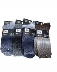  Férfi gyapjú zokni szett, 4 pár, Size 39-46, meleg, vastag, téli