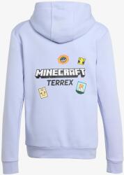 Adidas Terrex Minecraft Hoodie Gyermek pulóver - violet tone - 128 cM