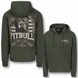 Pitbull Férfi kapucnis, cipzáras pulóver Pitbull Kényelmes, Troublemaker mintával (135049381003)