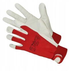 ART. MAS Erős tépőzáras munkakesztyű, kecskebőr, elasztikus, Size 10 (5902869783351)