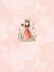 Takoy PANEL Wellsoft polár/fleece gyerek takaró varrásához 145x110 Lúka hercegnő