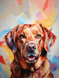 Takoy PANEL Wellsoft polár/fleece gyerek takaró varrásához 145x110 labrador retriever