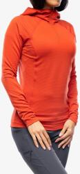 Montane Protium Lite Hoodie Női cipzáras felső - saffron red - XS