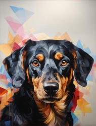 Takoy PANEL Wellsoft polár/fleece gyerek takaró varrásához 145x110 labrador tacskó-NST-00348